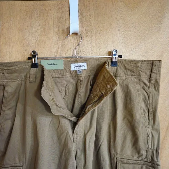 NWST Goodfellow & Co Cargo Short  Mens 42  Khaki Brown - Picture 8 of 8